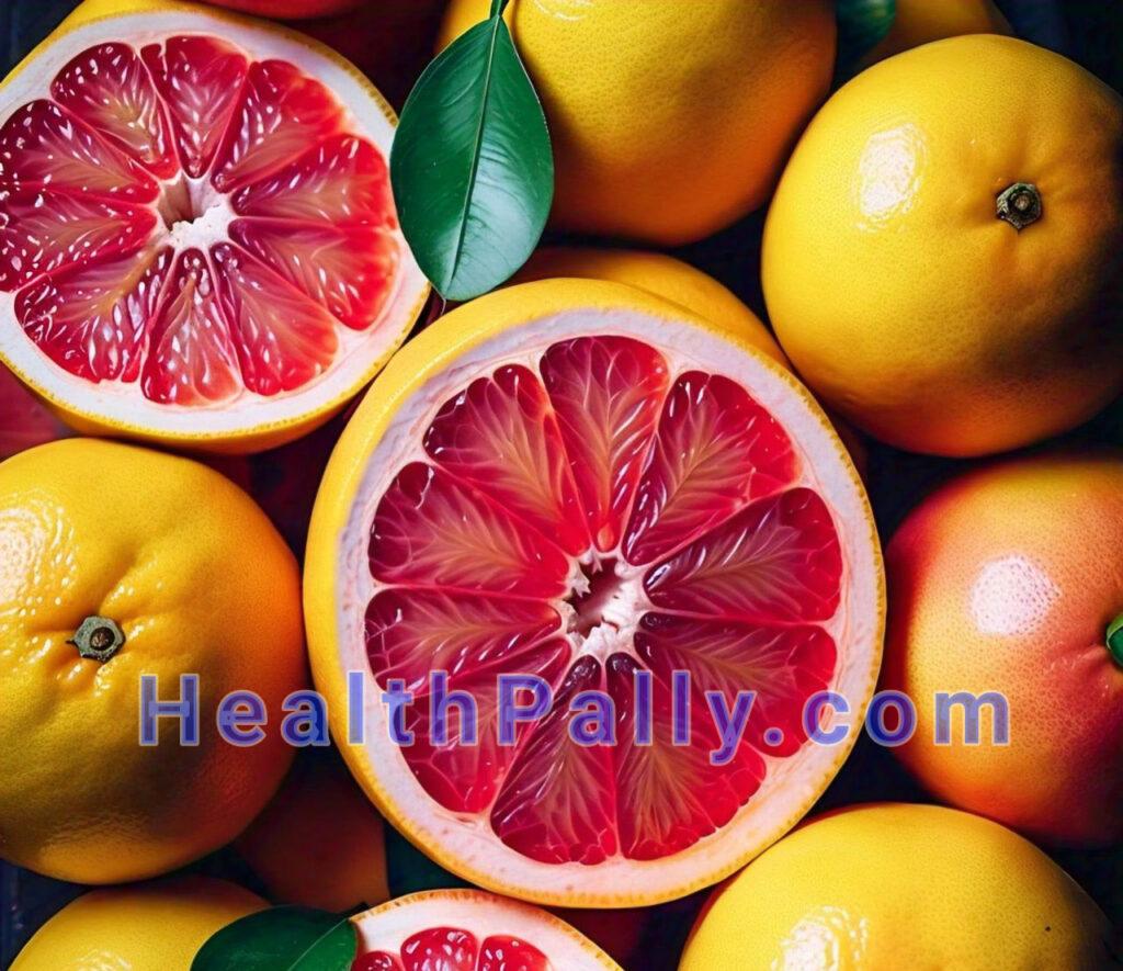 Grape fruits juice extract effects