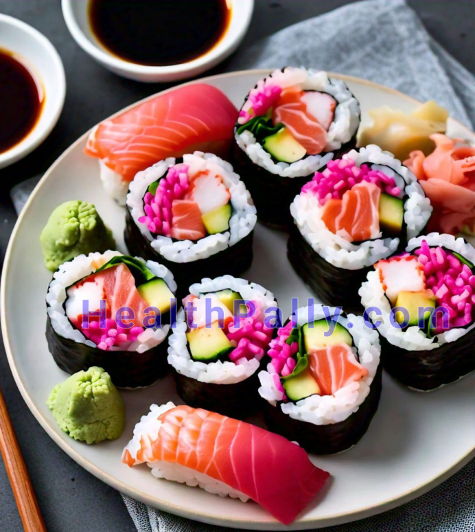 Common Types of sushi rolls 