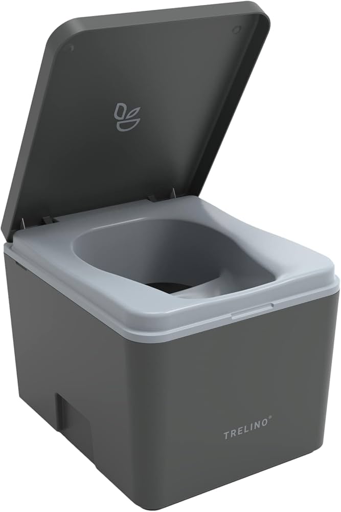 Trelino Evo Portable Composting Toilet Trelino Evo portable composting bucket toilet